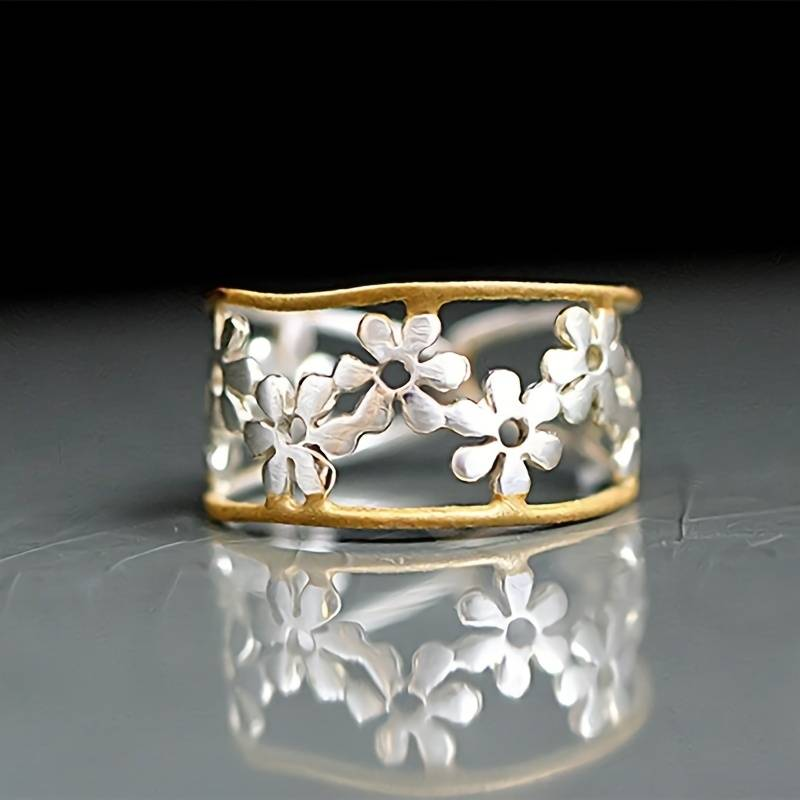 Bague chic marguerite