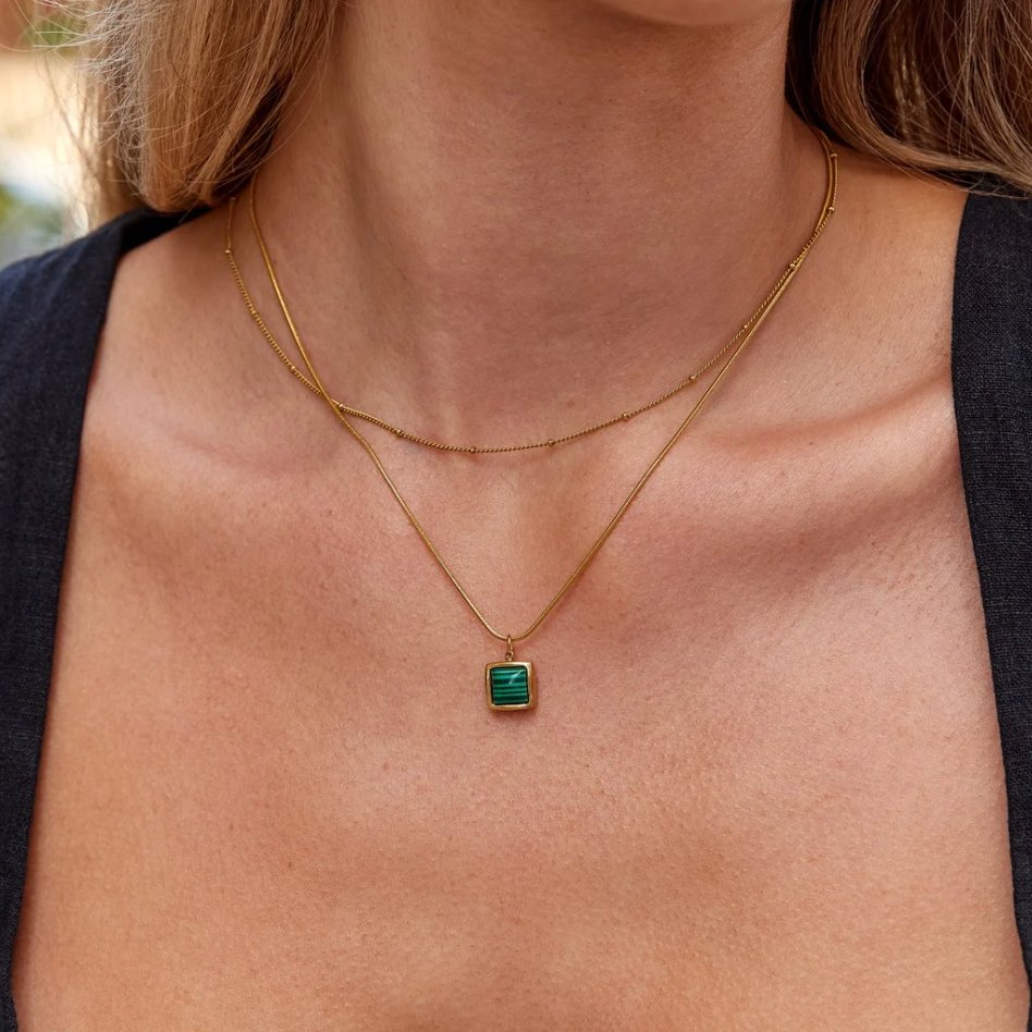 Collier chic en or
